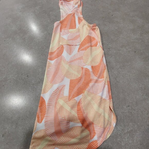 JOE FRESH "Boyfriend" Women's Orange Graphic Print Sleeveless Tank/Tunic - Med - Picture 4 of 10